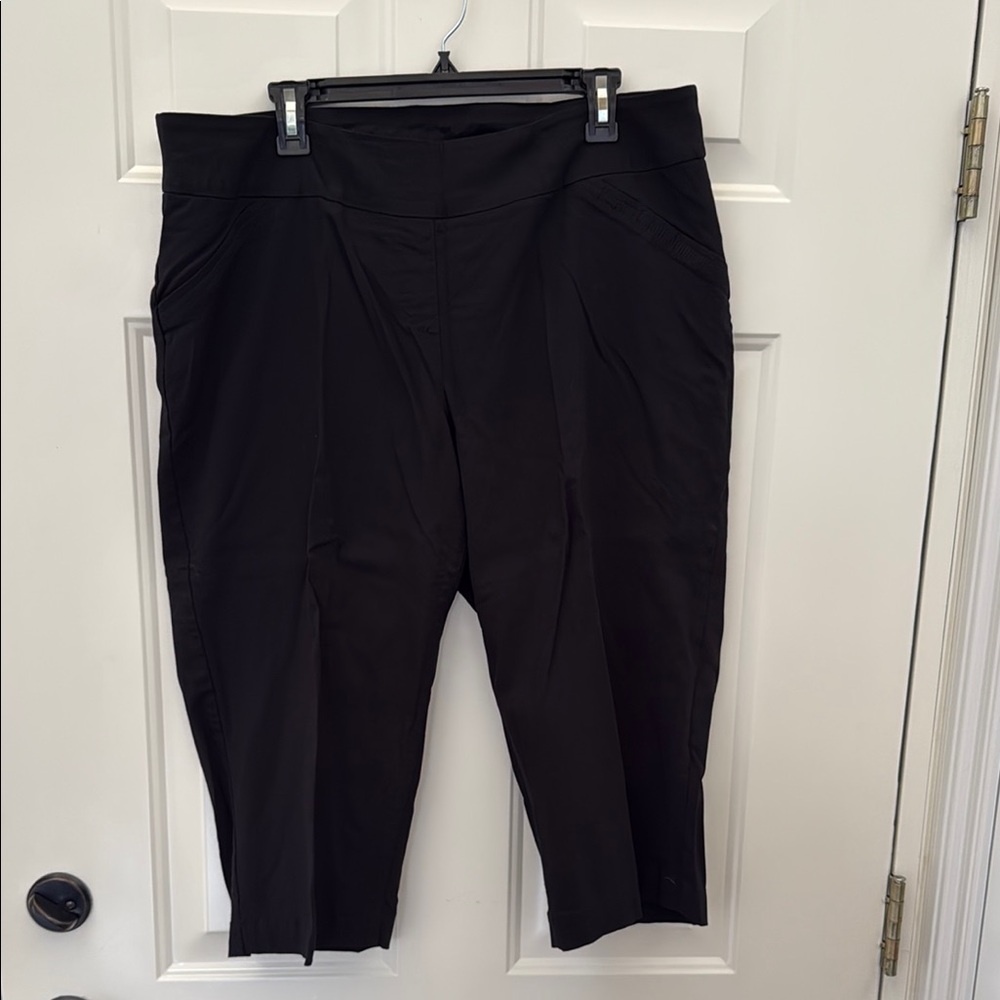 Black Cropped Pants